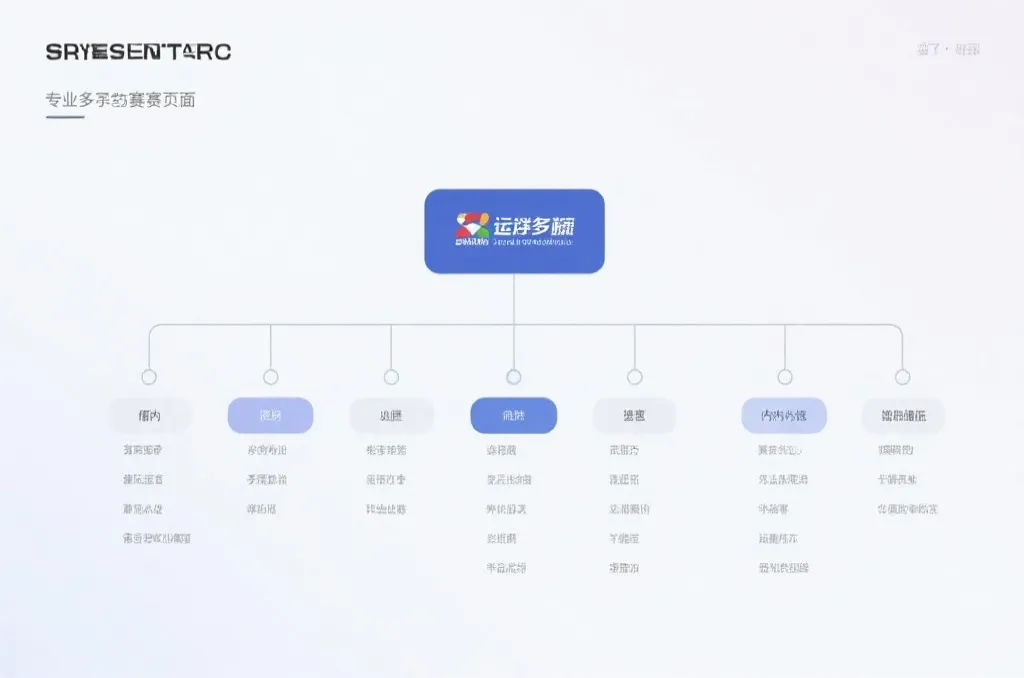 多语言世界杯比分专题与内链模块示意图
